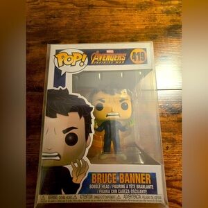 Funko Pop! Marvel Avengers Infinity War Bruce Banner #419 Hulk In Protector